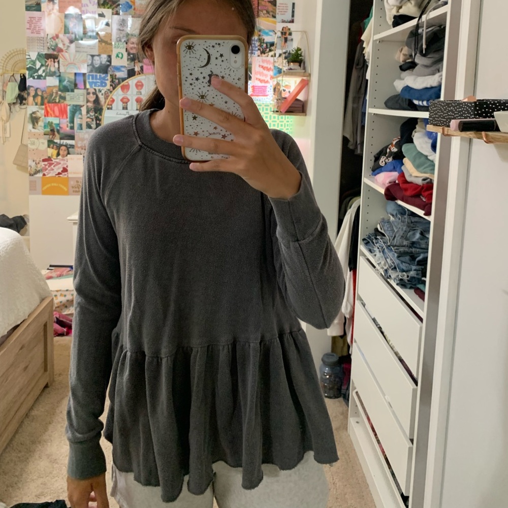 Truly Madly Deeply Peplum top